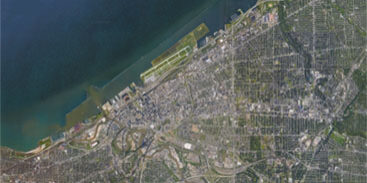 satellite image of cleveland_thumb